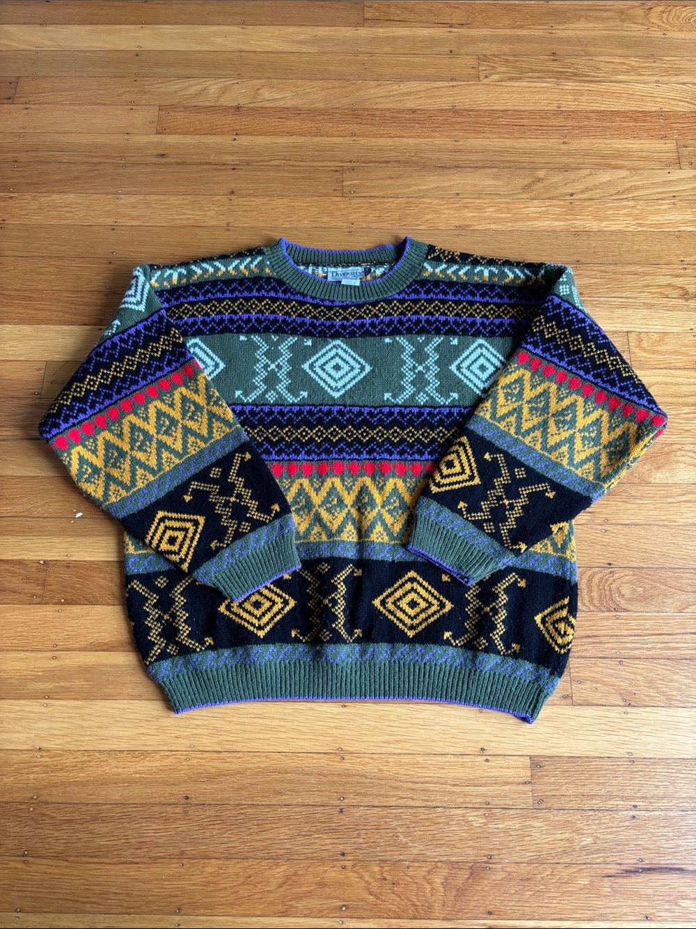 diversity petite vintage sweater